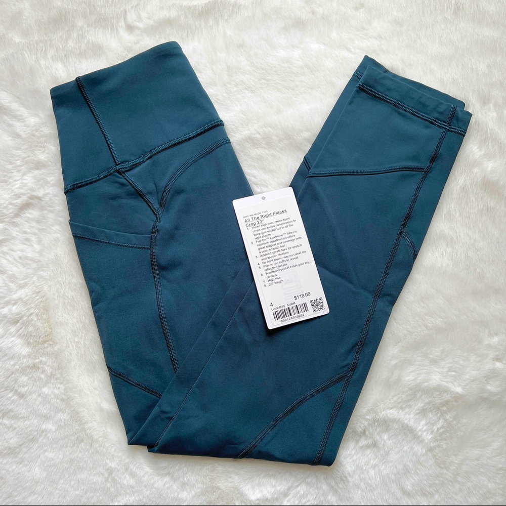 Lululemon all the right places crop 23”